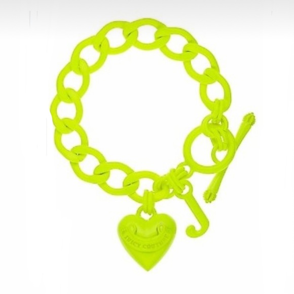 Juicy Couture Jewelry - Juicy Couture Dreaming in Color - Neon Yellow Starter Bracelet